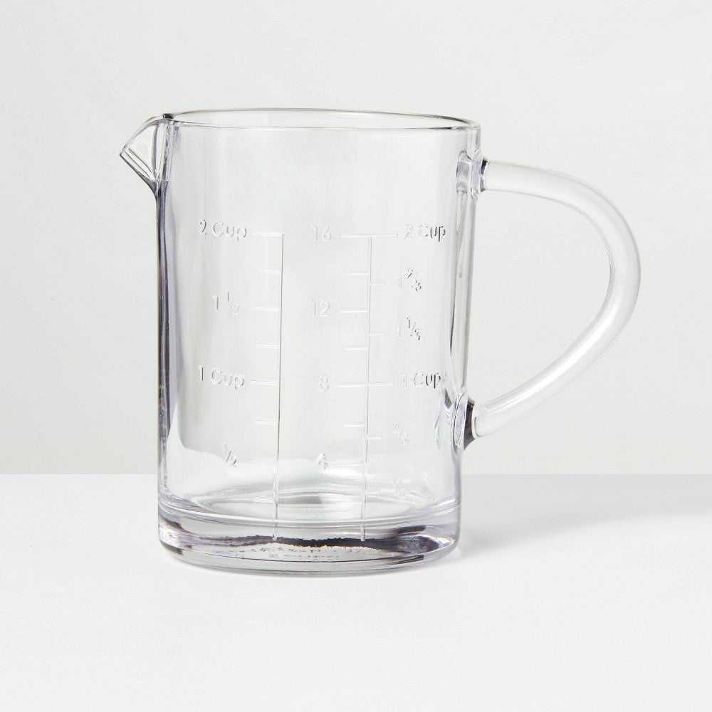 16oz Glass Measuring Cup Clear - Hearth & Hand™ with Magnolia - Bellso
